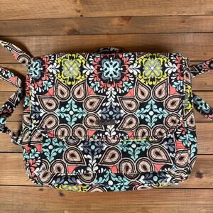 Vera Bradley Sierra Parisian Paisley Medium Backpack Laptop Bag